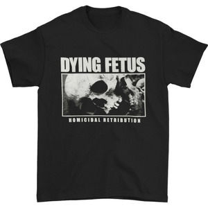 Homicidal Retribution T-shirt Dying Fetus Shirt